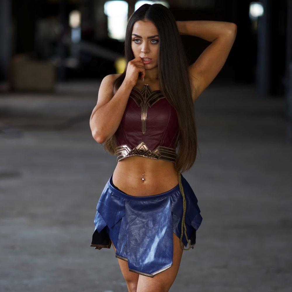 Custom tailored Wonder Woman costume!